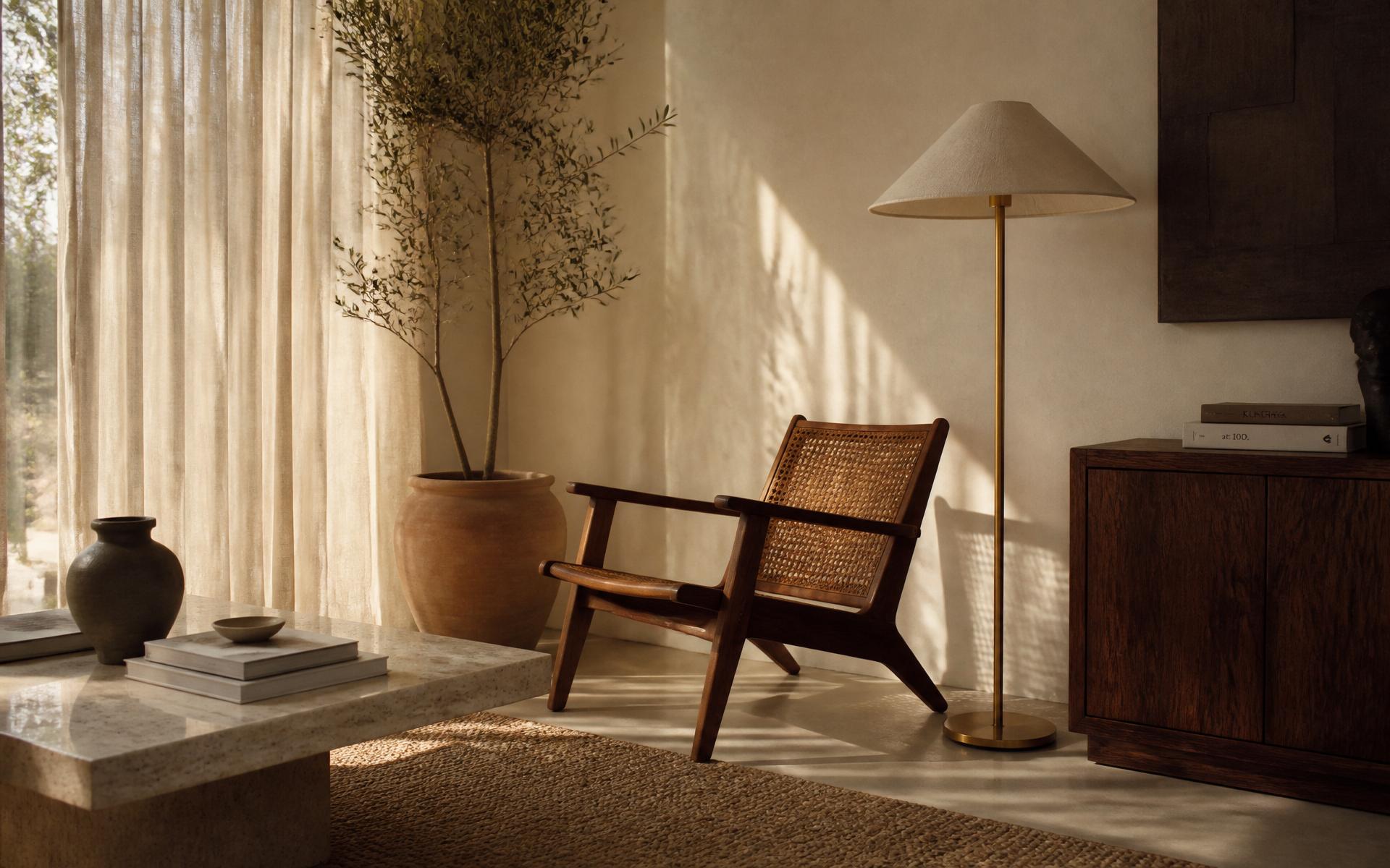 Handcrafted living room by Craftsmith artisans